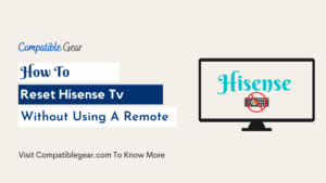 reset hisense tv without remote