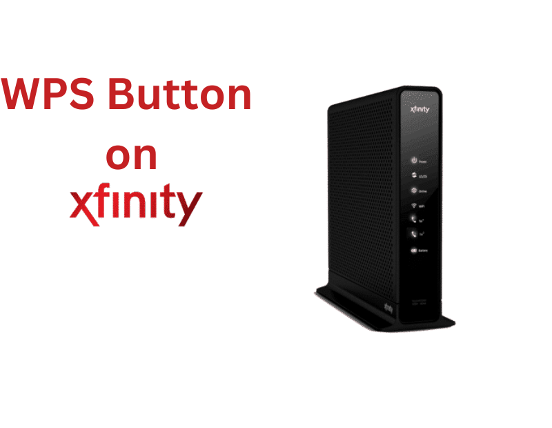 WPS button on Xfinity Router